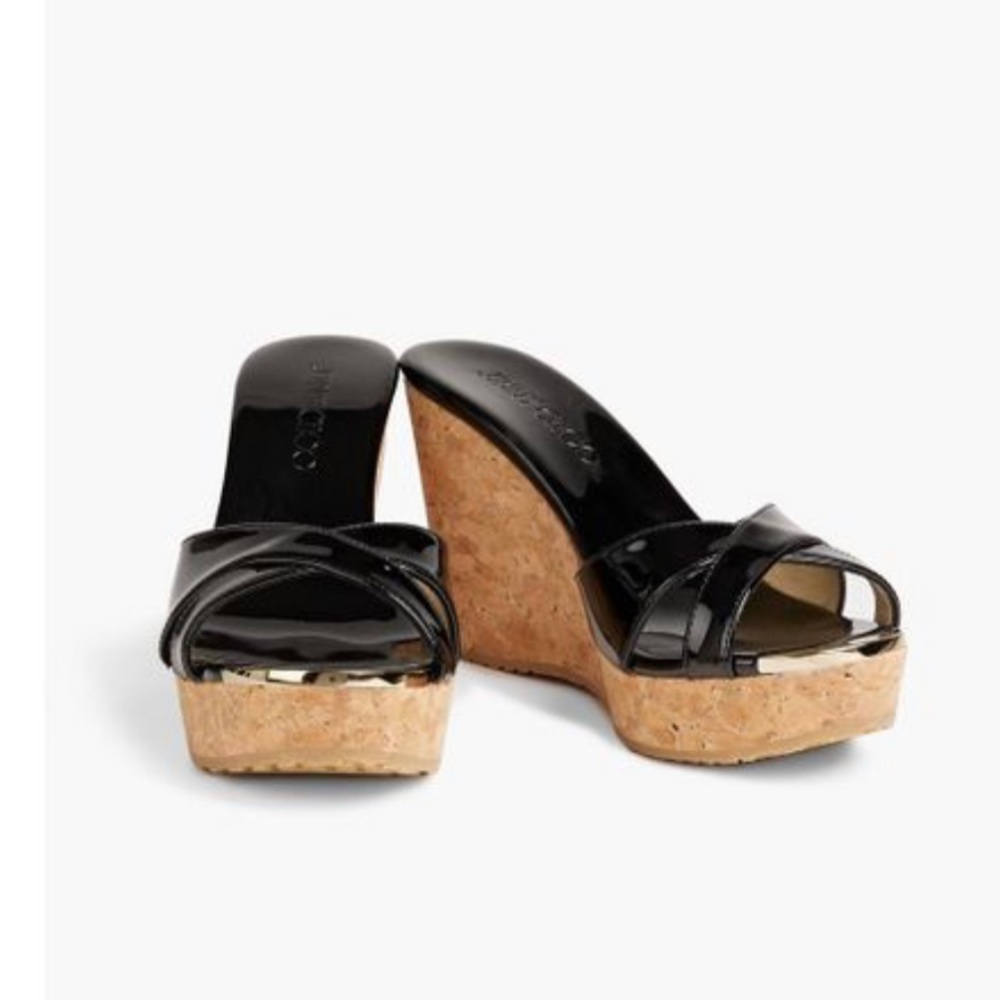 Jimmy Choo Perfume Wedge Sandals